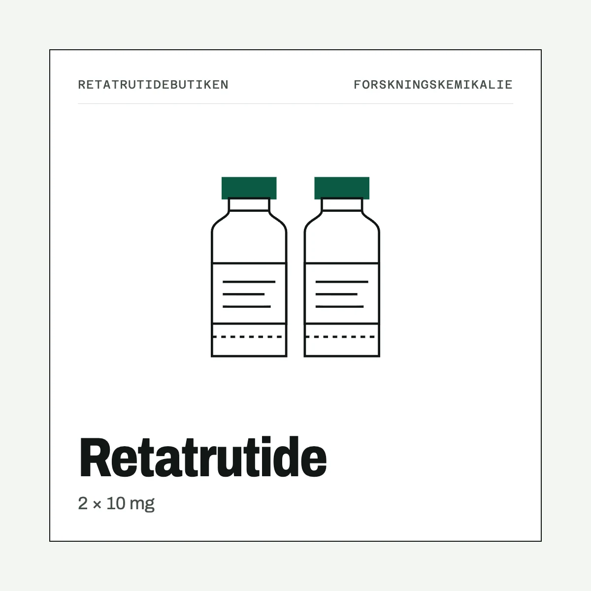 Retatrutide 10mg – 2-pack